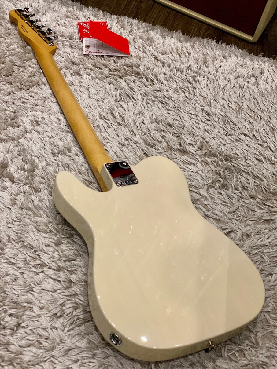 Fender Vintera 60s Telecaster with Bigsby and Pau Ferro FB in White Blonde