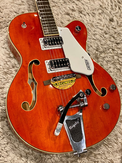 Gretsch G5420T ตัวเครื่องกลวงแบบไฟฟ้าสี Orange Stain