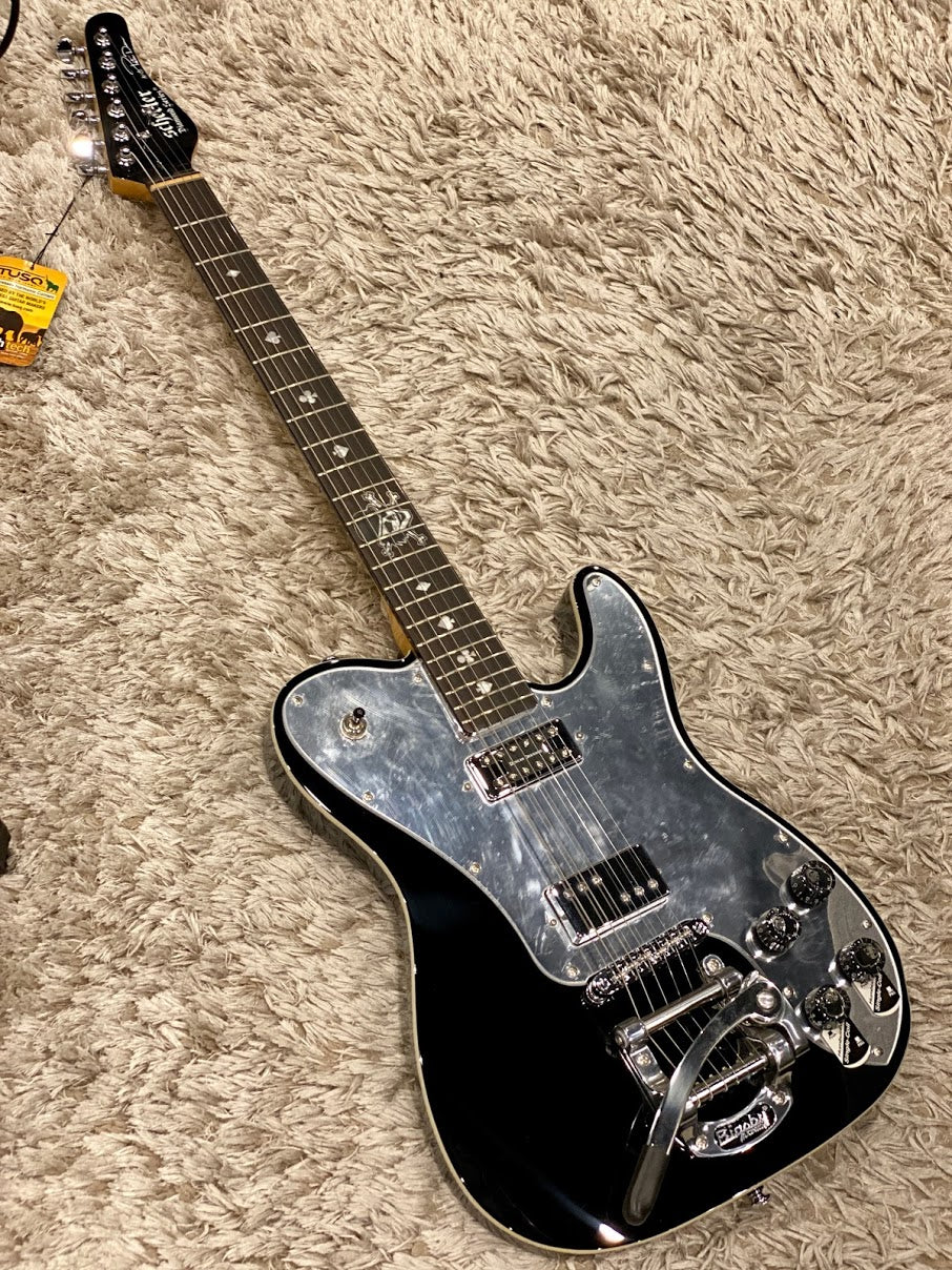 Schecter Pete Dee PT Electric Guitar in Gloss Black