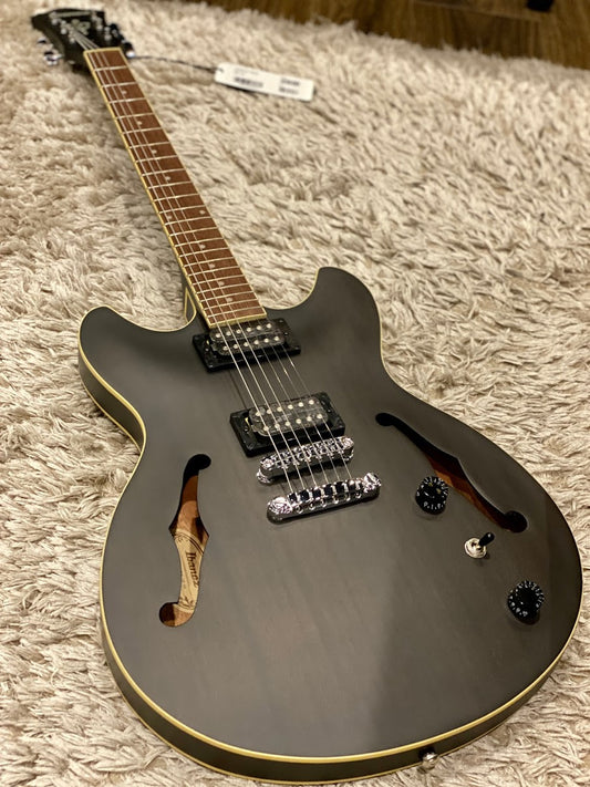 Ibanez Artcore AS53 in Transparent Black Flat