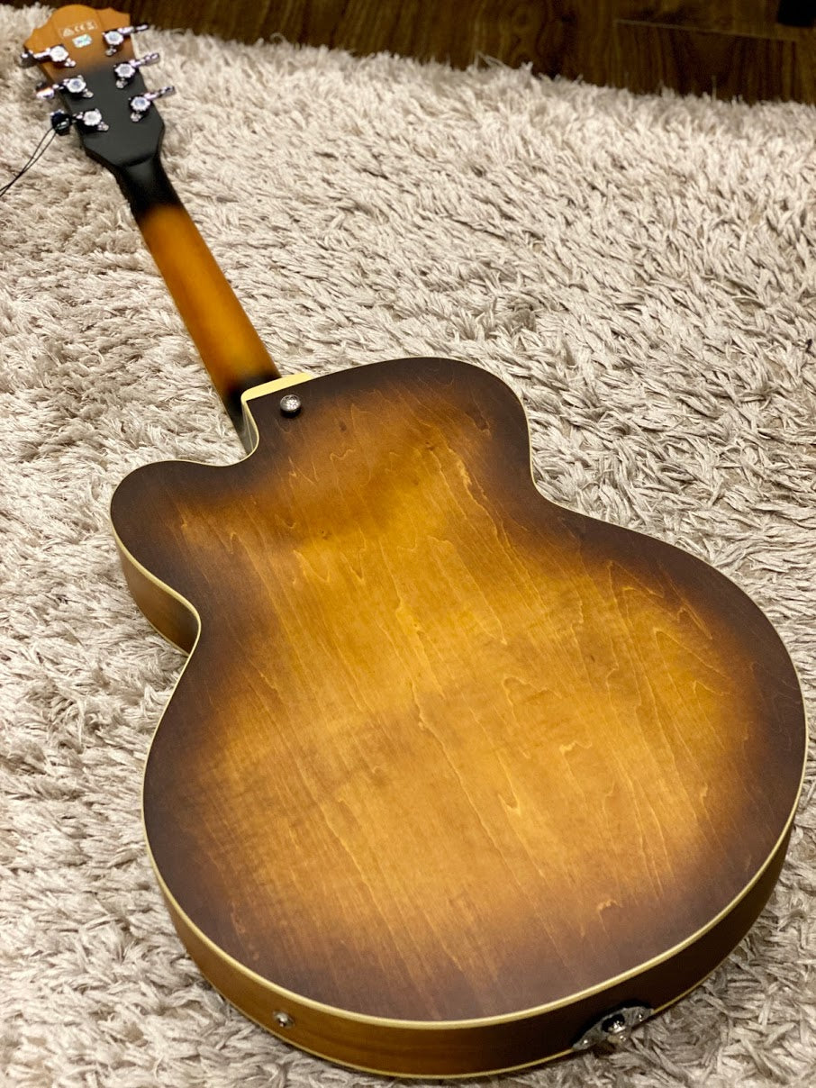 Ibanez Artcore AF55 Hollowbody Electric Guitar in Tobacco Flat