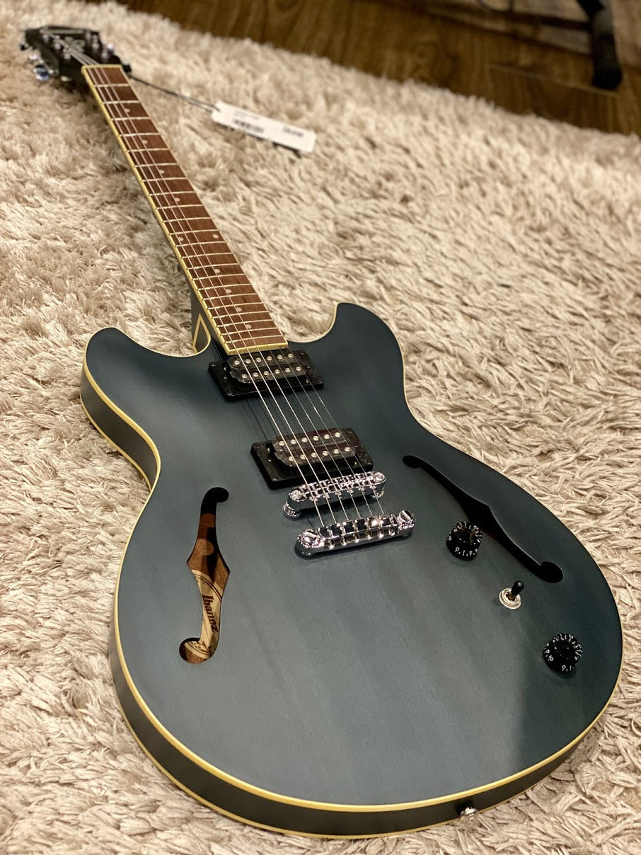 Ibanez Artcore AS53 in Transparent Blue Flat