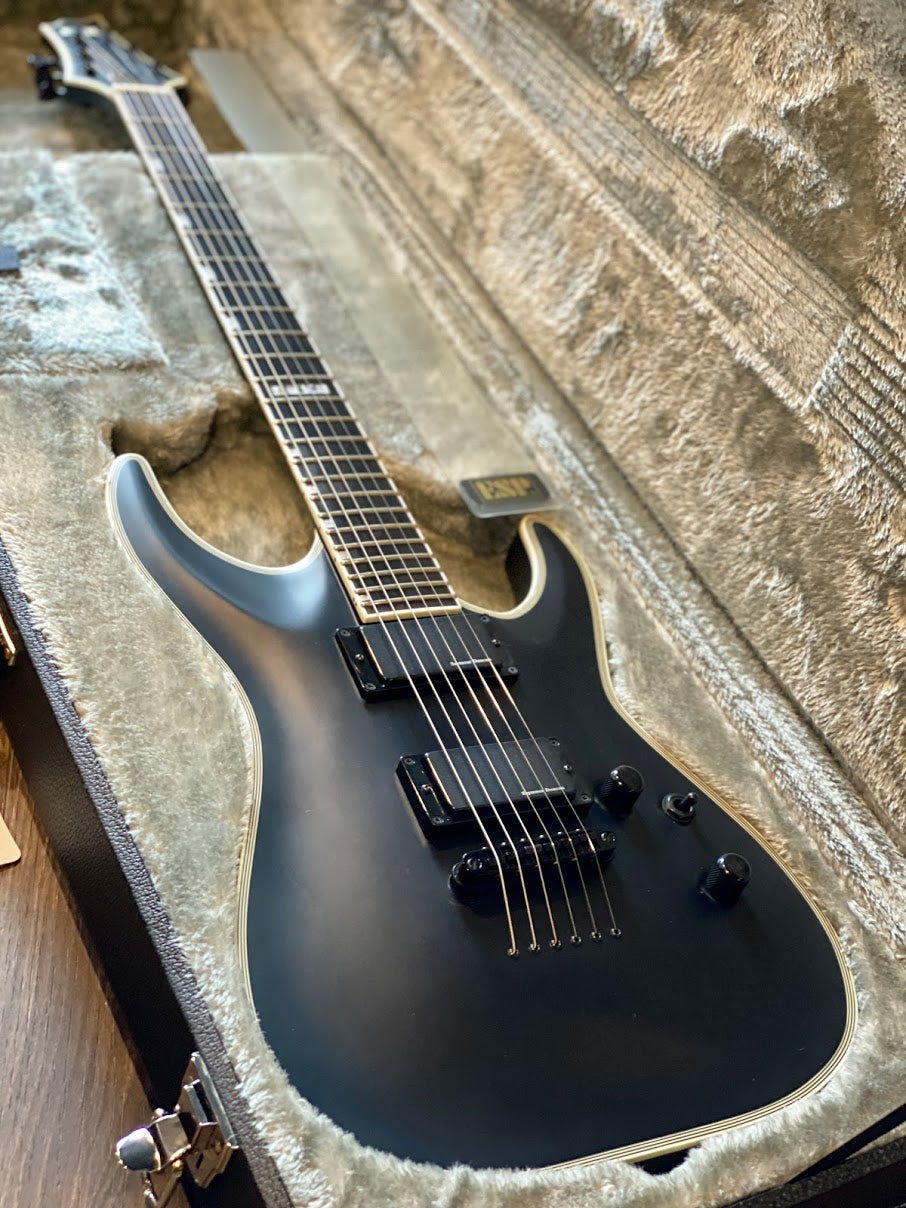 ESP E-II HRF NT in Black satin