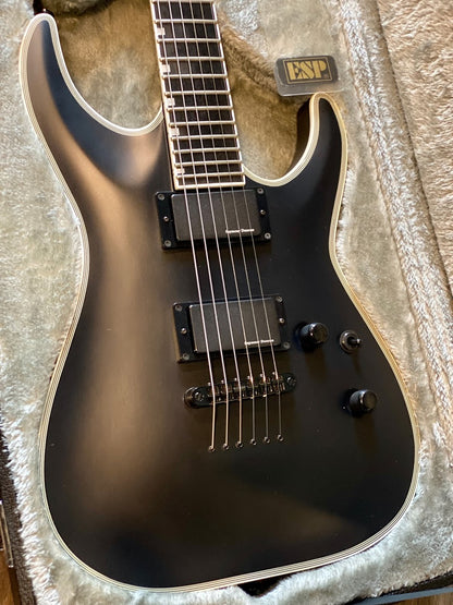 ESP E-II HRF NT in Black satin