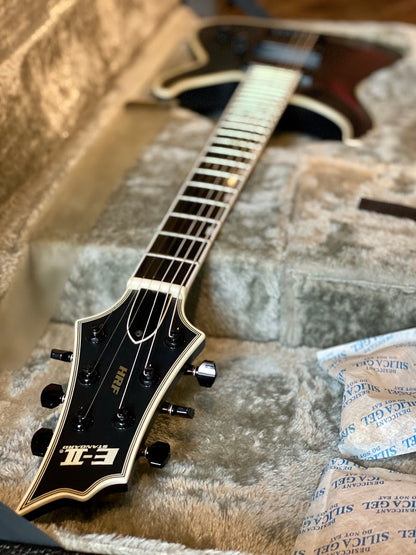 ESP E-II HRF NT in Black satin