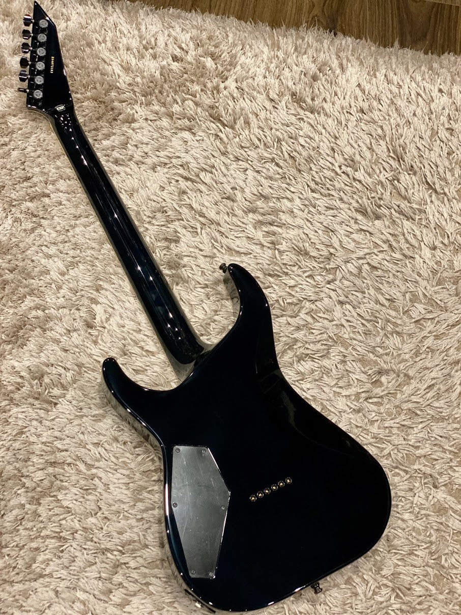 ESP E-II M-II NT - Black Turquoise Burst