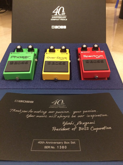 BOSS BOX-40 Compact Pedal 40th Anniversary Box Set