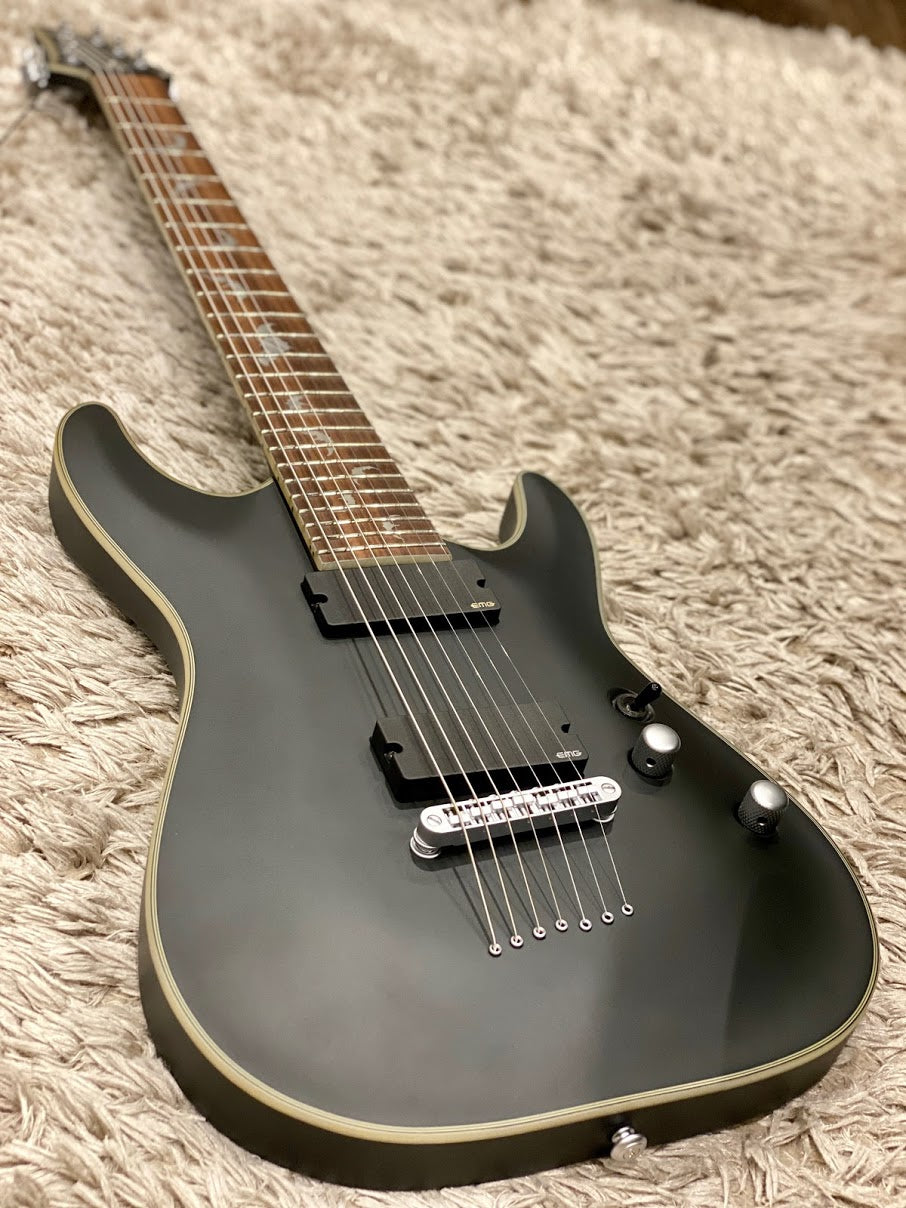 Schecter Damien Platinum 7 - Satin Black