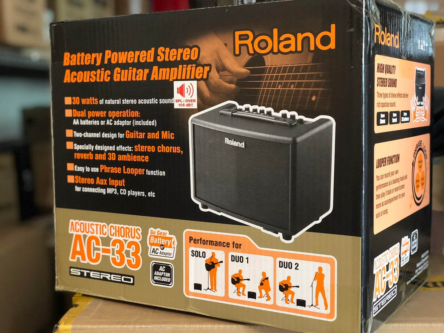 Roland AC-40 แอมป์กีต้าร์โปร่ง