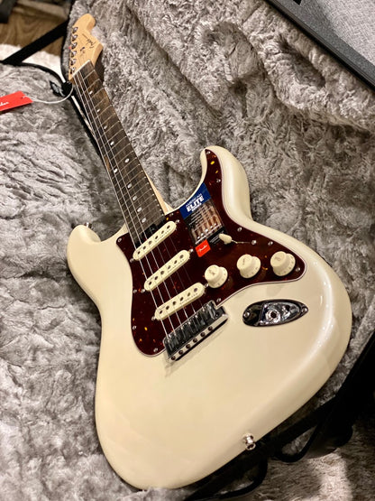 Fender American Elite Stratocaster Ebony Fretboard Olympic Pearl