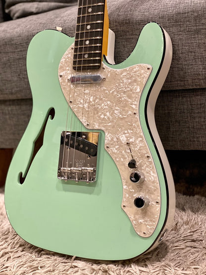Fender Limited Edition Two Tone Telecaster Thinline in Surf Green