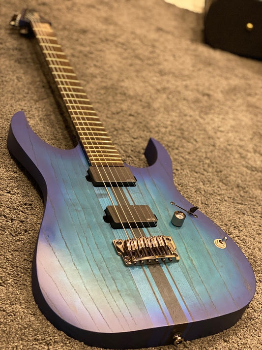 Ibanez RGIT20FE-SBF RG Iron Label in Sapphire Blue Flat