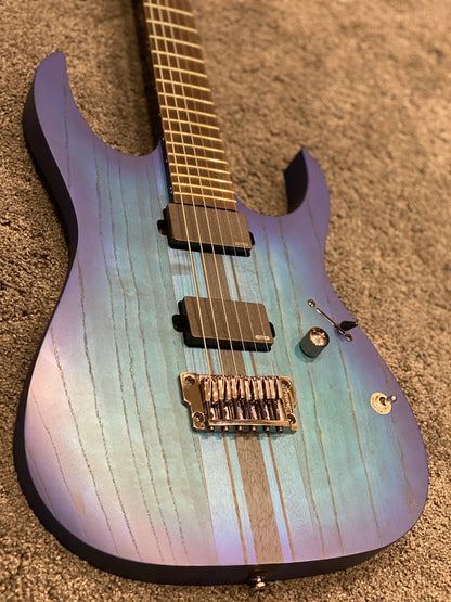 Ibanez RGIT20FE-SBF RG Iron Label in Sapphire Blue Flat