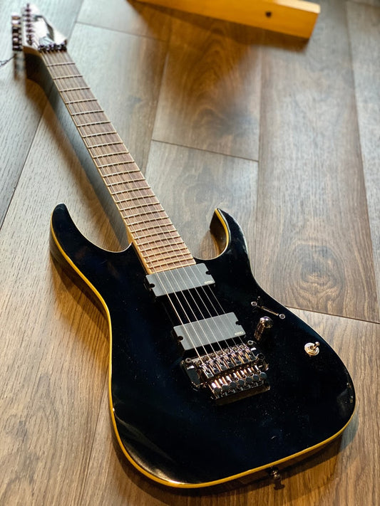 Ibanez RGIR27E BK Iron Label 7-String in Black