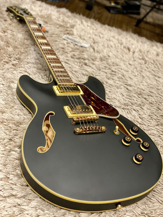 Ibanez Artcore AS73G BKF in Black Flat