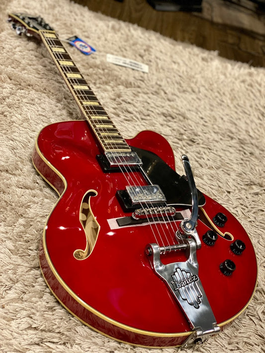 Ibanez AFS75T-TRD Artcore in Trans Red