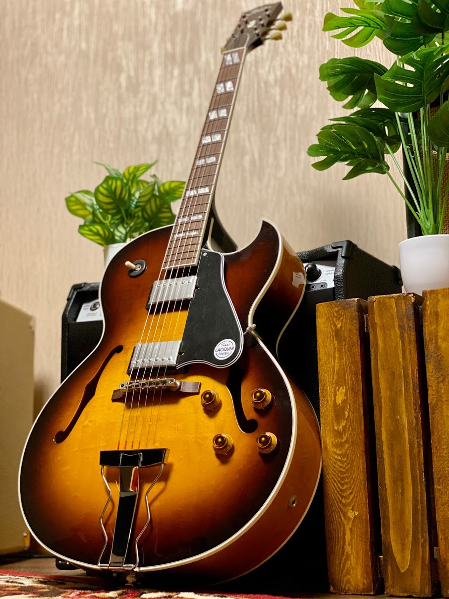 Tokai FA-245 Full Hollow in Vintage Sunburst Premium Series