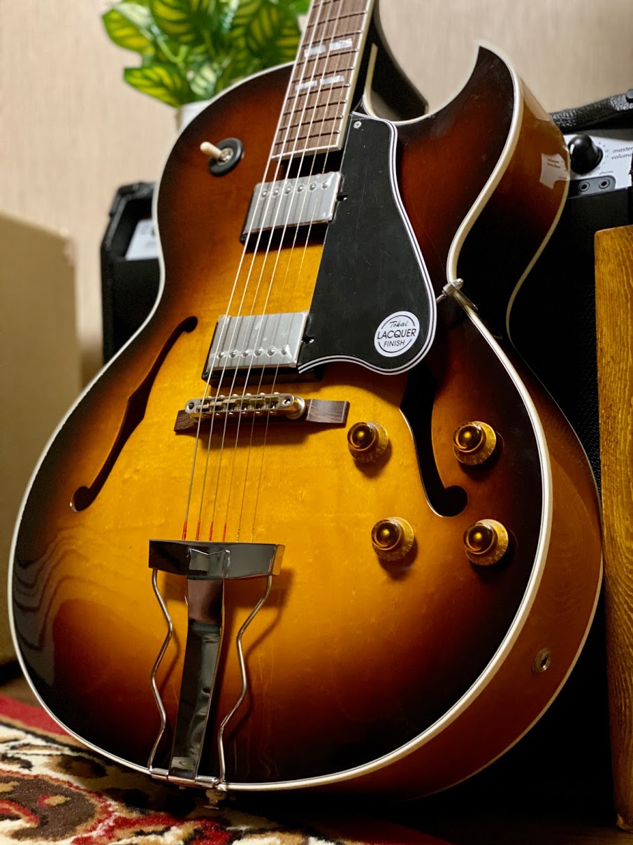 Tokai FA-245 Full Hollow in Vintage Sunburst Premium Series