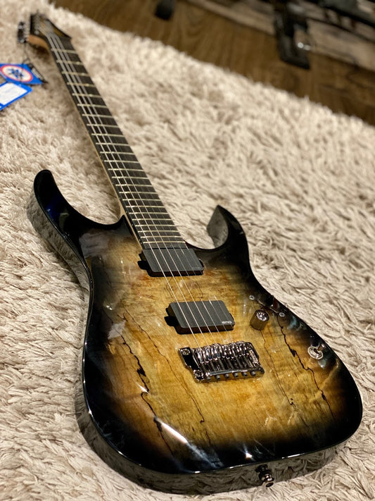 Ibanez RGIX20FESM-FSK Iron Label Limited Run in Foggy Stained Black