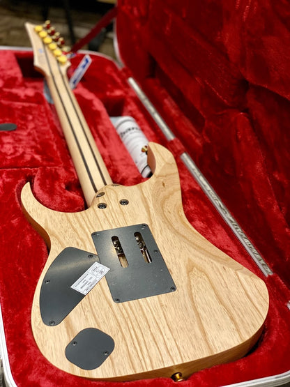 Ibanez J Custom RG8520SLTD NTF Limited Edition in Natural Flat