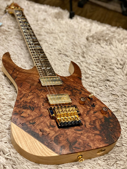 Ibanez J Custom RG8520SLTD NTF Limited Edition สี Natural Flat