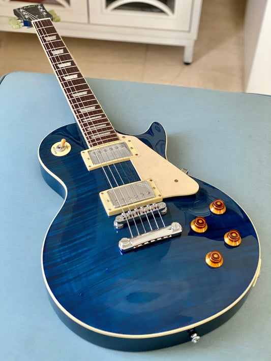 Tokai Love Rock ALS-55F Indigo Blue Traditional Series
