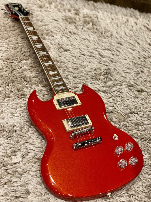 Epiphone SG Muse in Scarlet Red Metallic