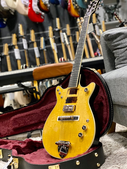 Gretsch Professional G6131-MY Malcolm Young Signature Jet - สีธรรมชาติ 