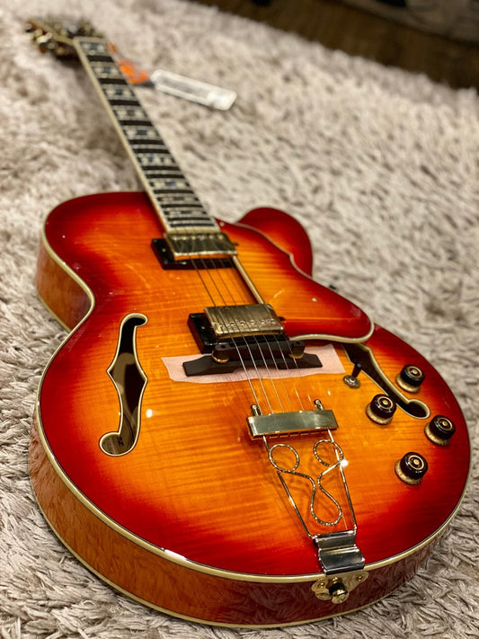 Ibanez AF155 AWB Artstar - Aged Whiskey Burst