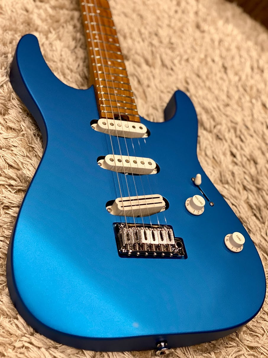 Charvel Pro-Mod DK22 SSS 2PT CM - Electric Blue – nafiriguitar.com