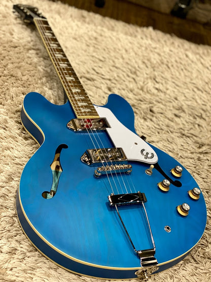 Epiphone Casino Worn Hollowbody - Worn Blue Denim