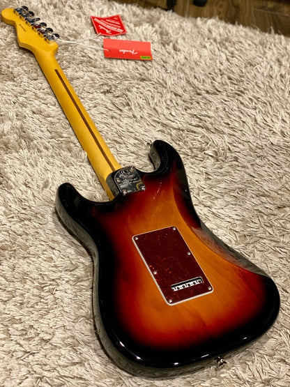 Fender American Professional II Stratocaster HSS in 3 Color Sunburst with Rosewood Fingerboard