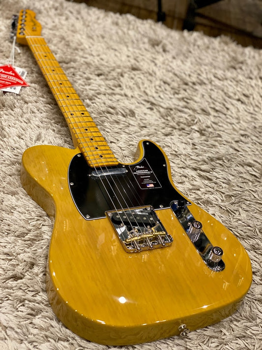 Fender American Professional II Telecaster - Butterscotch Blonde with Maple Fingerboard