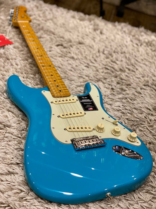 Fender American Professional II Stratocaster - Miami Blue with Maple Fingerboard