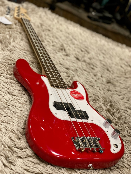 Squier Mini Precision Electric Bass - Dakota Red