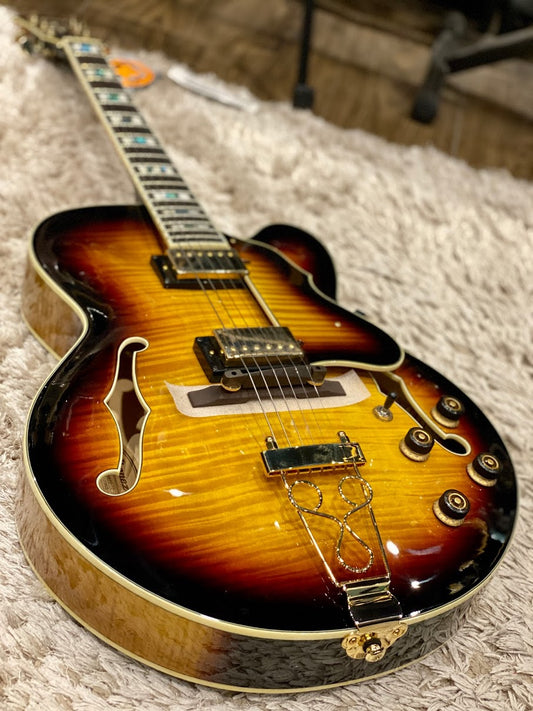 Ibanez AF155-AYS Artstar in Antique Yellow Sunburst