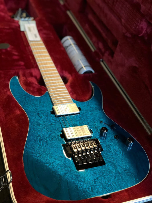 Ibanez RG5120M-FCN Electric Guitar In Frozen Ocean