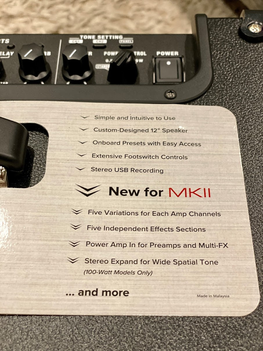 Boss Katana-50 MkII 1x12 inch 50-watt Combo Amp