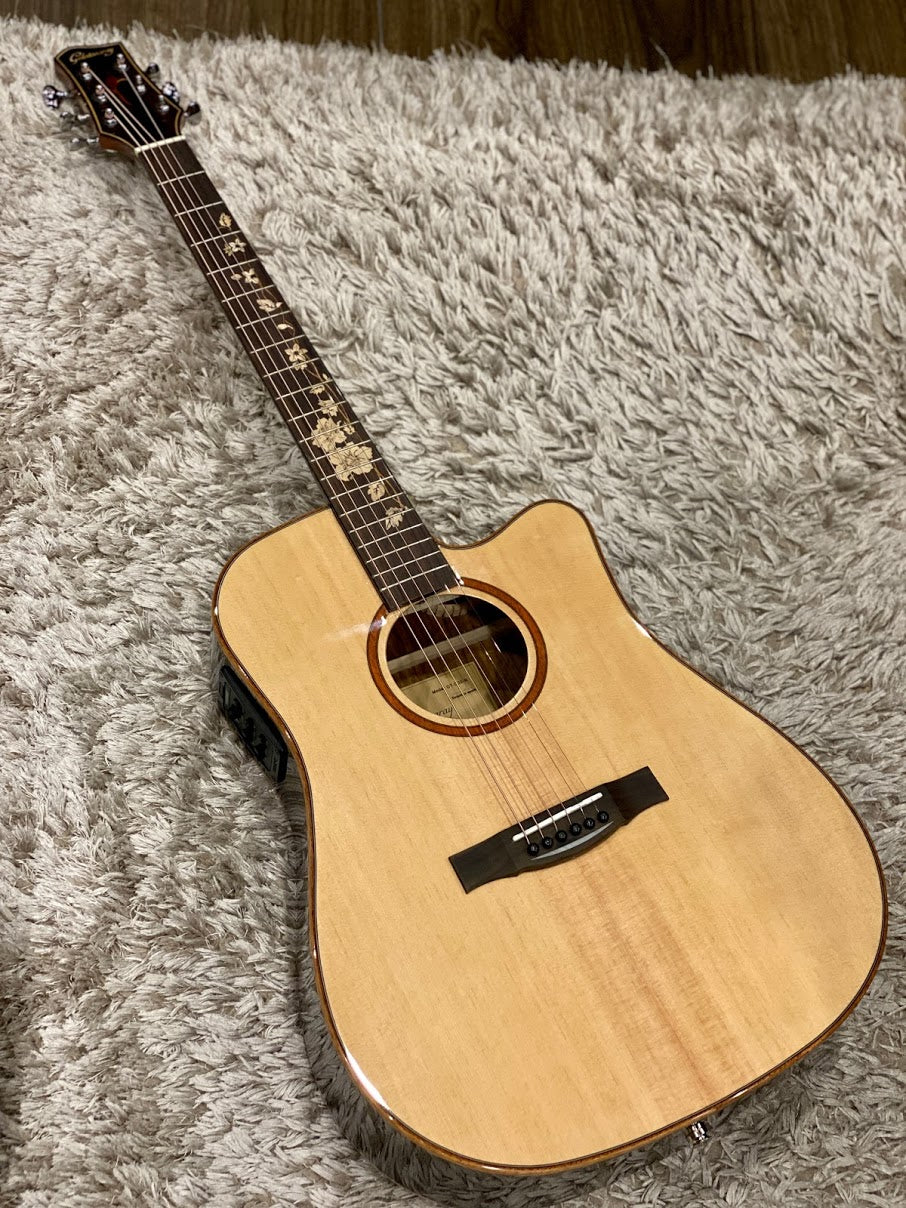 Galatasaray GT-D30 acoustic electric in Natural with fishman Presys+