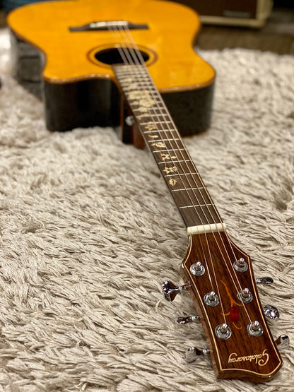 Galatasaray GT-D30 acoustic electric in Yellow Natural with fishman Presys+