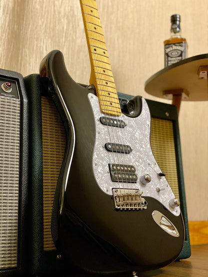 Tokai AST-114SH BB/M Modern Goldstar Sound in Black with Maple FB