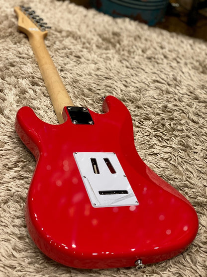 Kramer Focus VT-211S Electric Guitar in Ruby Red