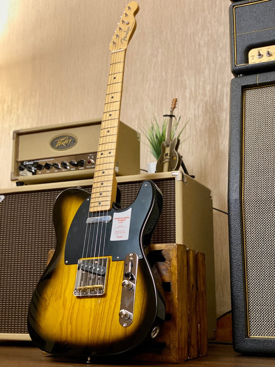 Fender Japan Hybrid 50s Telecaster in Two Color Sunburst