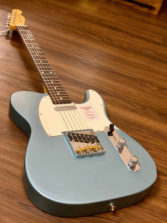 Fender Japan Hybrid 60s Telecaster Rosewood FB in Ocean Turquoise Metallic