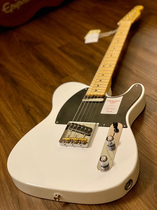 Fender Japan Hybrid 50s Telecaster in Arctic White