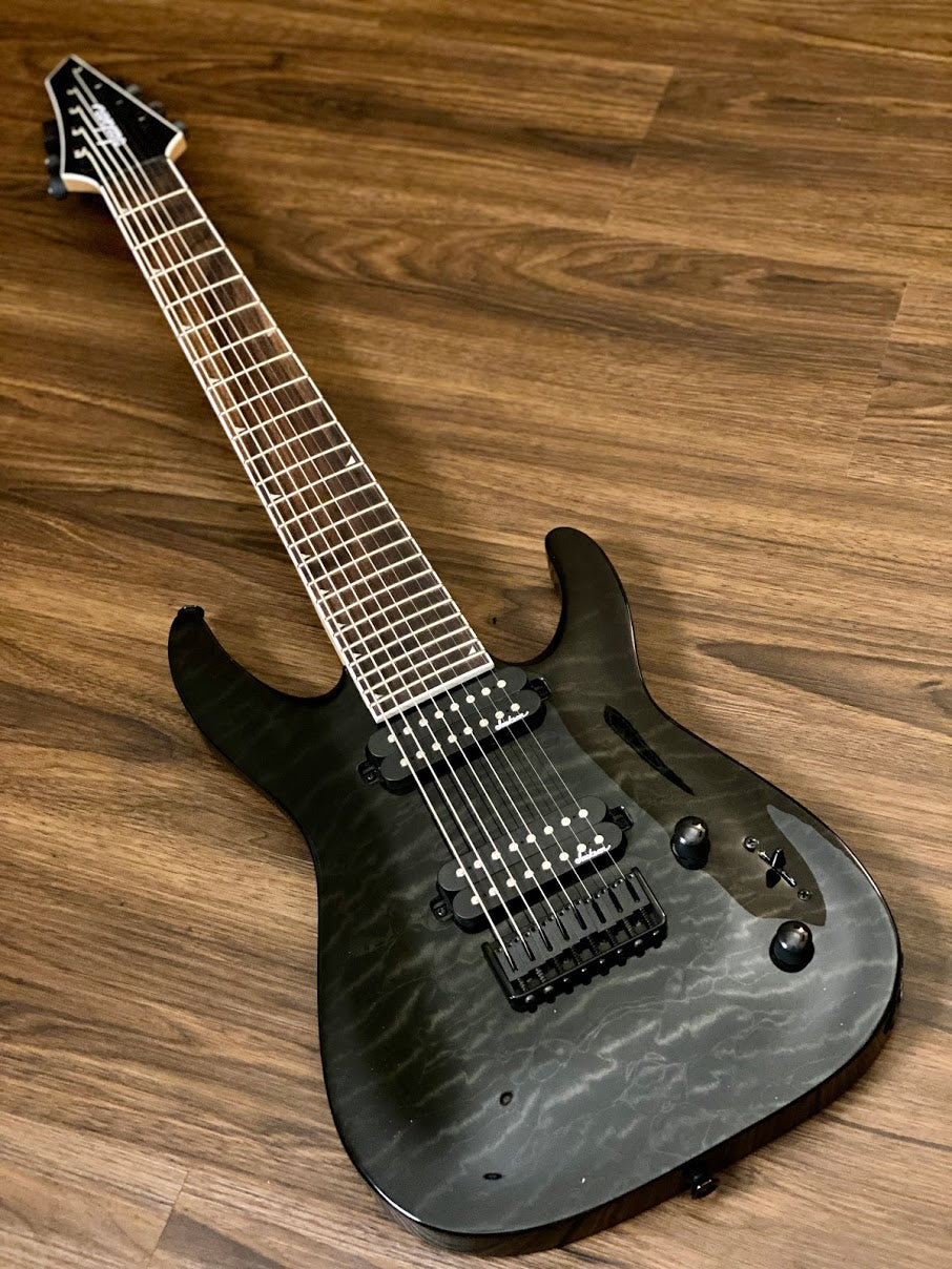 Jackson JS32-8 Dinky DKA QM in Trans Black – nafiriguitar.com