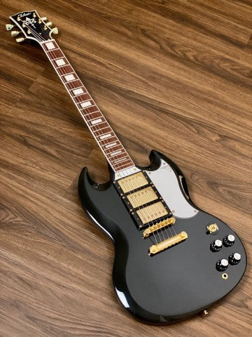 Tokai SG-71S BB in Black Beauty with Gold Hardware