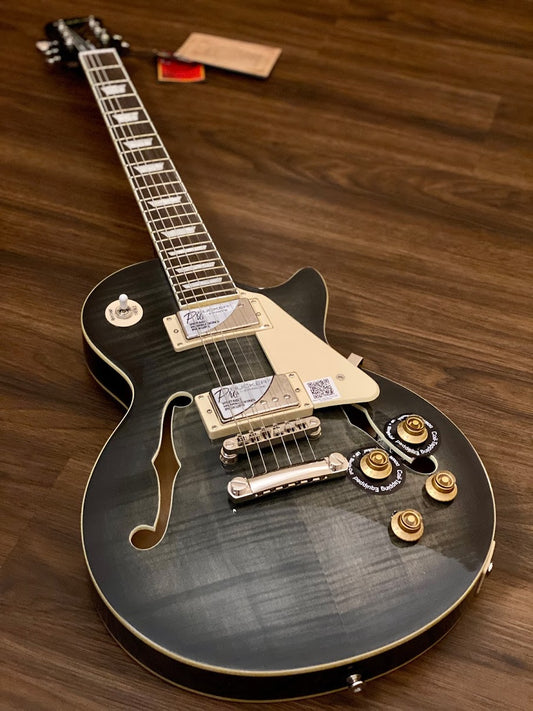 Epiphone Les Paul ES PRO สีทรานส์แบล็ค