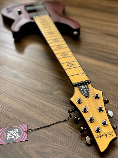 Schecter JL-7 NT JEFF LOOMIS Signature VRS in Vampyre Red Satin