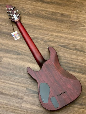Schecter JL-7 NT JEFF LOOMIS Signature VRS in Vampyre Red Satin